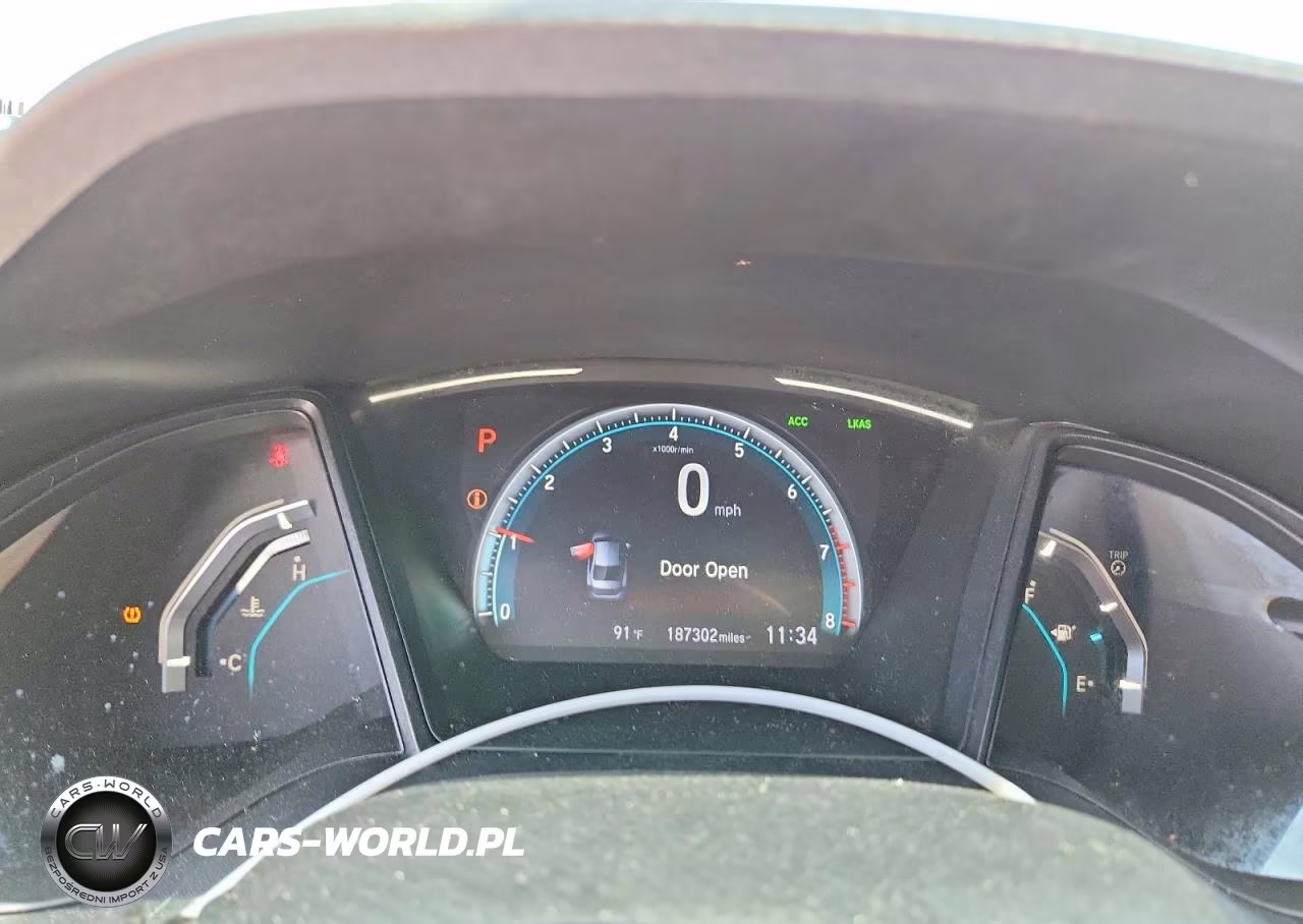 2020 Honda Civic Lx VIN:19XFC2F64LE003701 - 9