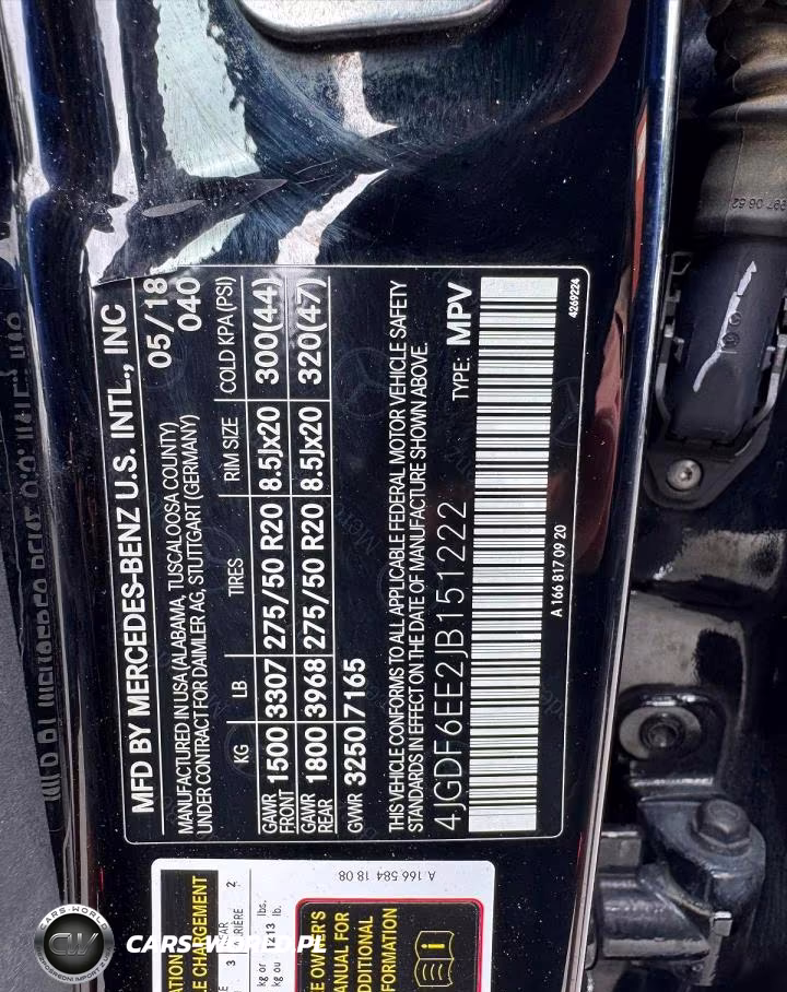 2018 Mercedes-Benz Gls 450 4Matic VIN:4JGDF6EE2JB151222 - 13