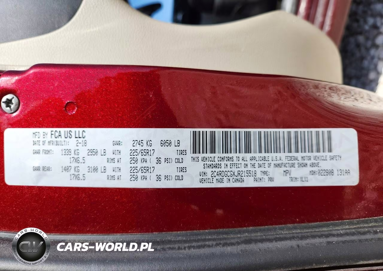 2018 Dodge Grand Caravan Sxt VIN:2C4RDGCGXJR215518 - 14