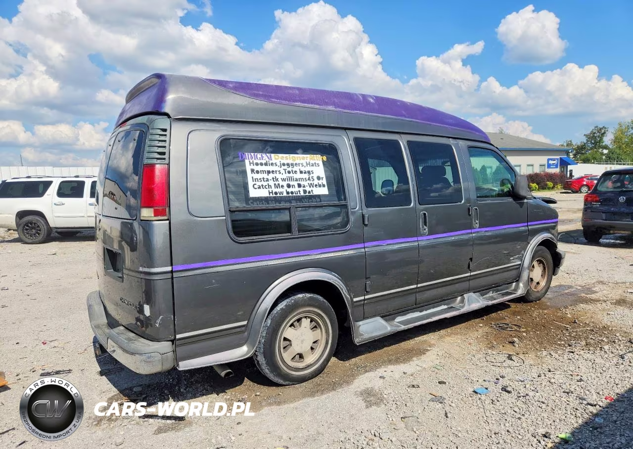 1999 Chevrolet Express G1500 VIN:1GBFG15R0X1030546 - 3