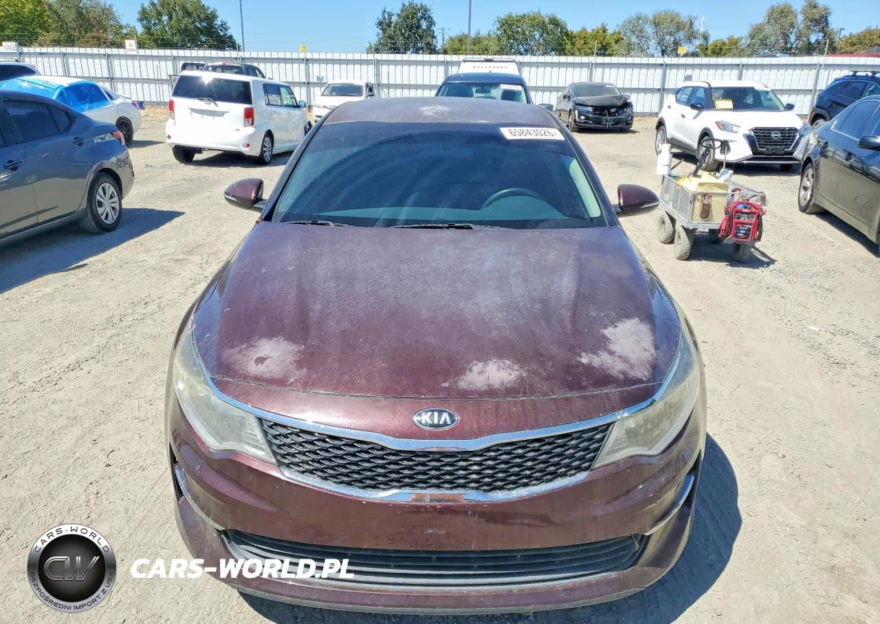 2016 Kia Optima Lx VIN:5XXGT4L32GG090277 - 5