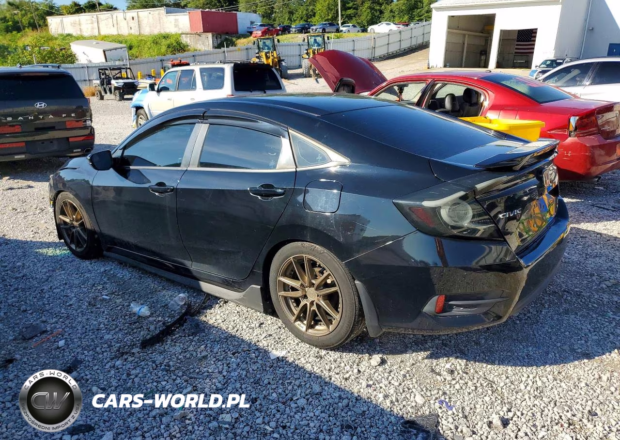 2016 Honda Civic Lx VIN:19XFC2F50GE021898 - 2