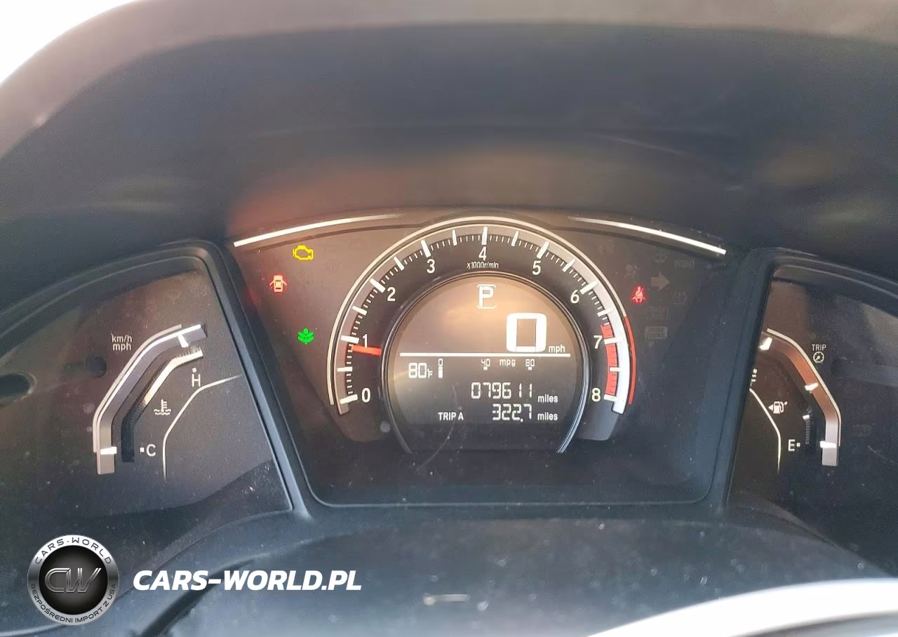 2016 Honda Civic Lx VIN:19XFC2F50GE021898 - 9