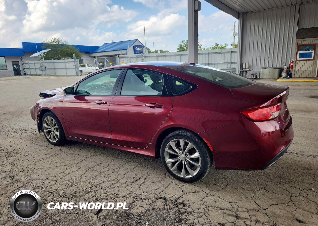 2015 Chrysler 200 S VIN:1C3CCCBB6FN531479 - 2