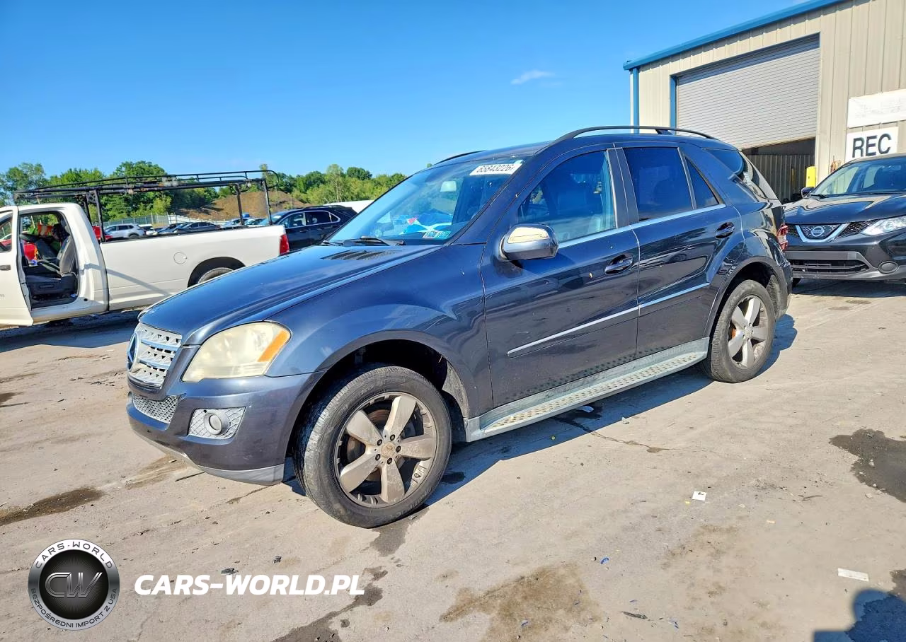 2010 Mercedes-Benz Ml 350 4Matic VIN:4JGBB8GB2AA617190 - 1