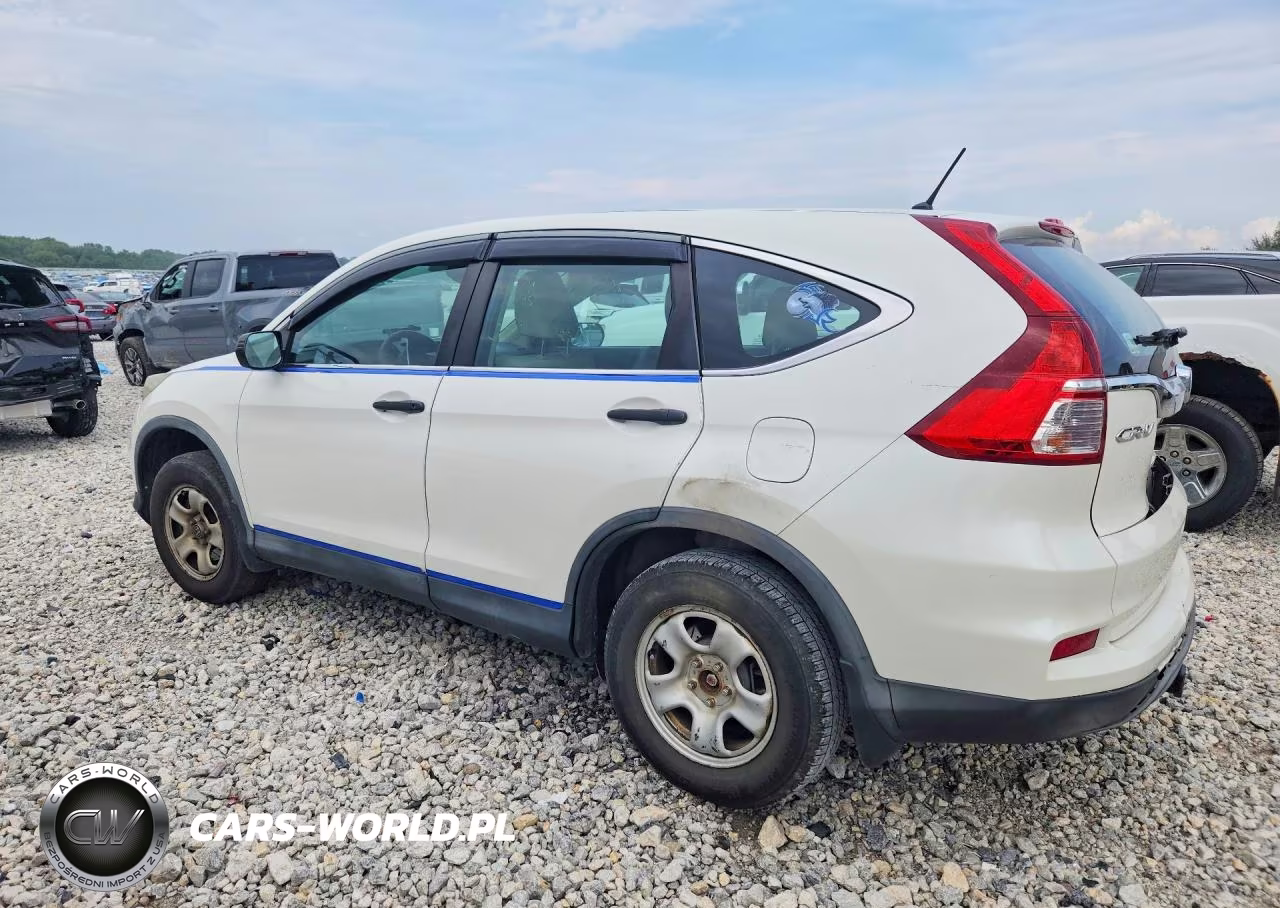 2015 Honda Cr-V Lx VIN:5J6RM4H34FL123447 - 2