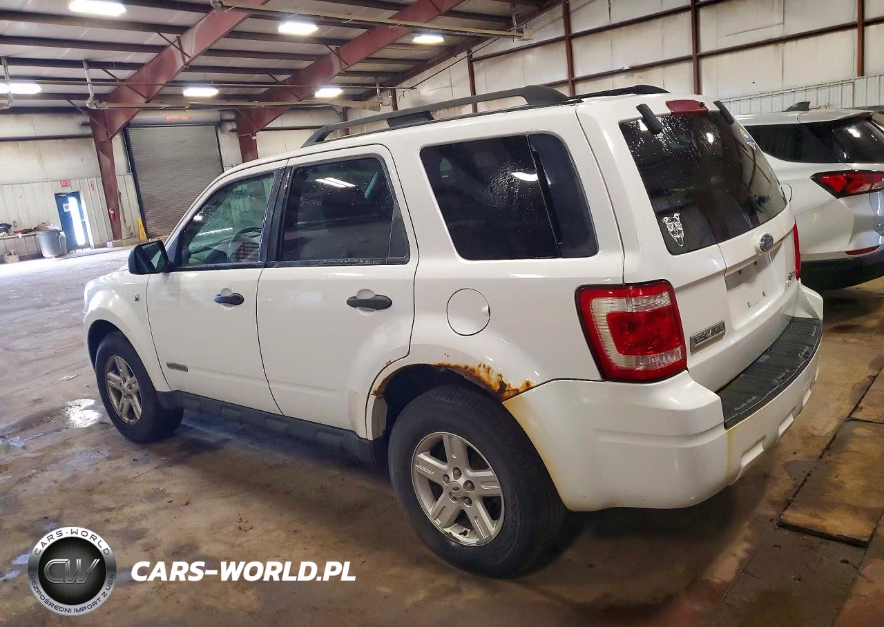 2008 Ford Escape Hev VIN:1FMCU59H58KA20912 - 2