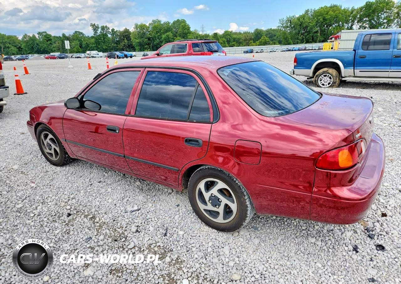 2000 Toyota Corolla Ve VIN:1NXBR12E4YZ403492 - 2