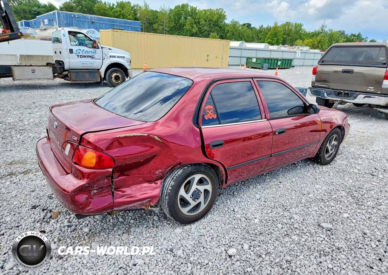 2000 Toyota Corolla Ve VIN:1NXBR12E4YZ403492 - 3
