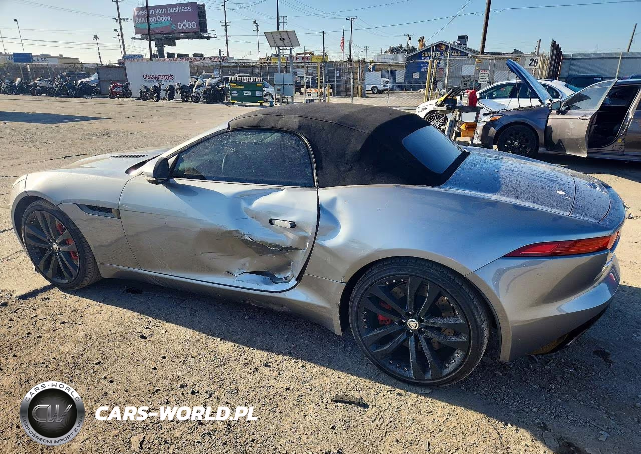 2014 Jaguar F-Type S VIN:SAJWA6FC5E8K06307 - 2