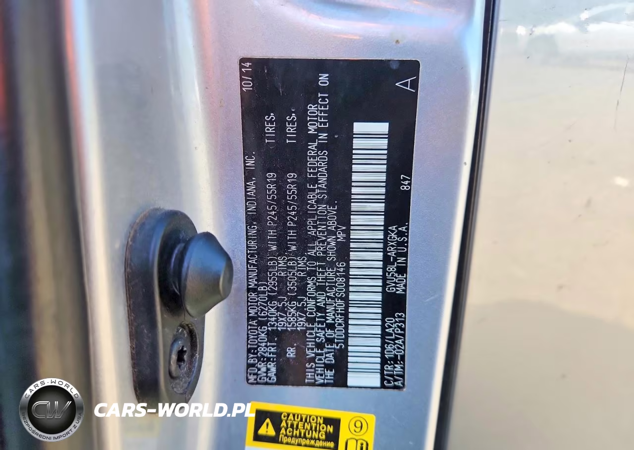 2015 Toyota Highlander Hybrid Limited Platinum VIN:5TDDCRFH0FS008146 - 12