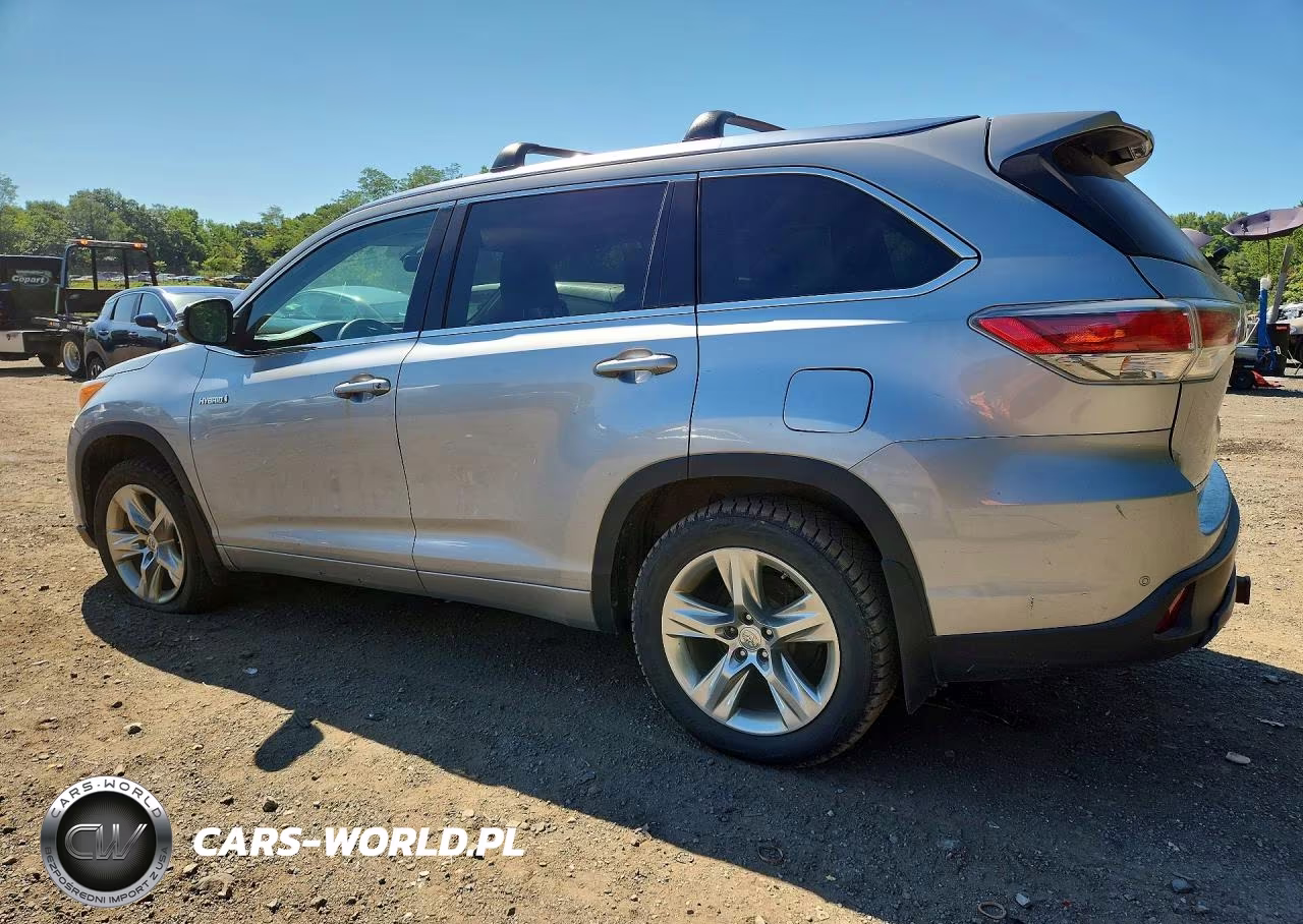 2015 Toyota Highlander Hybrid Limited Platinum VIN:5TDDCRFH0FS008146 - 2