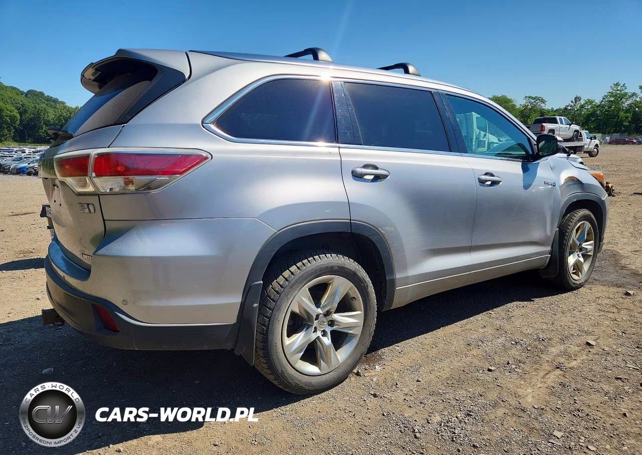 2015 Toyota Highlander Hybrid Limited Platinum VIN:5TDDCRFH0FS008146 - 3