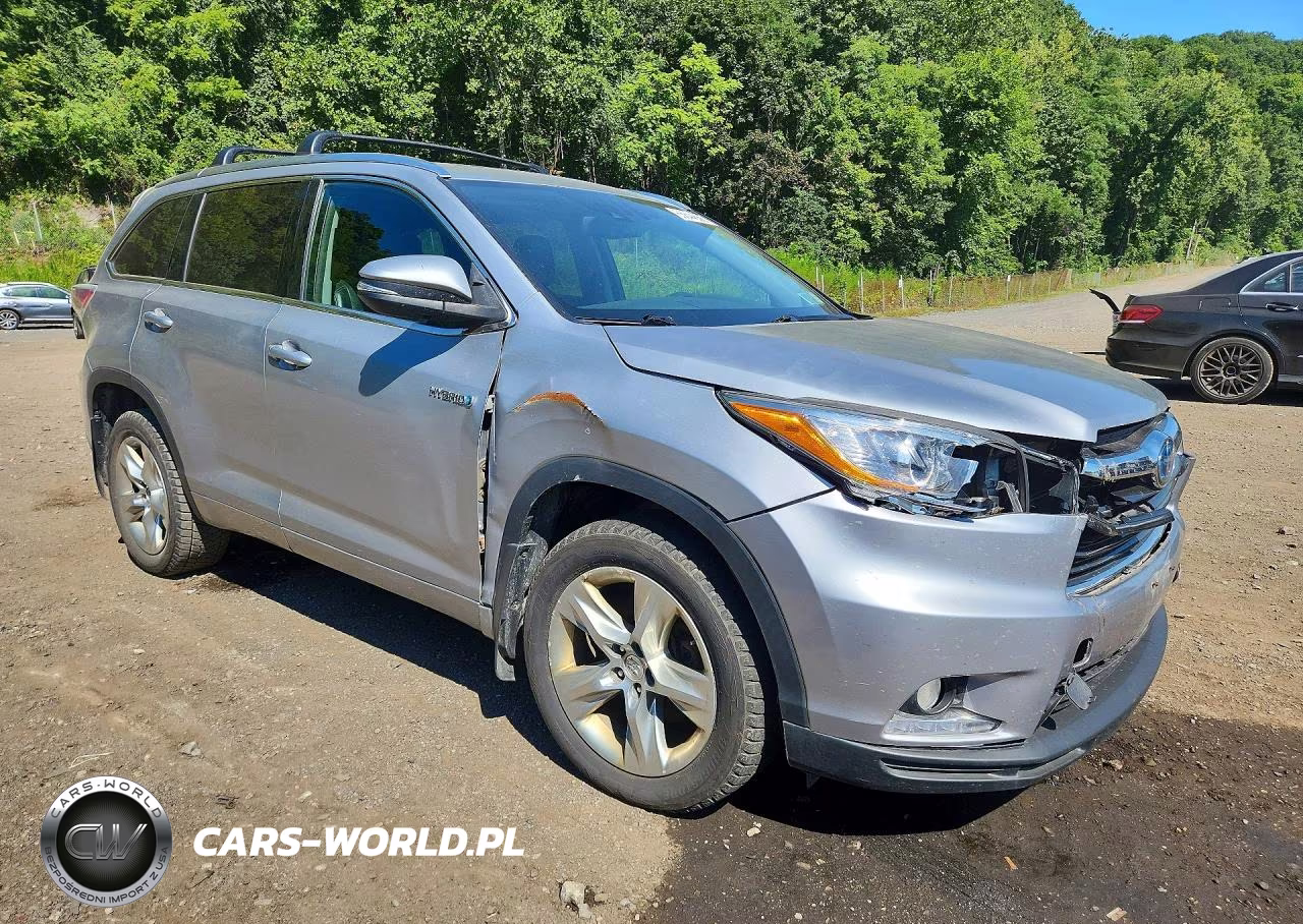 2015 Toyota Highlander Hybrid Limited Platinum VIN:5TDDCRFH0FS008146 - 4