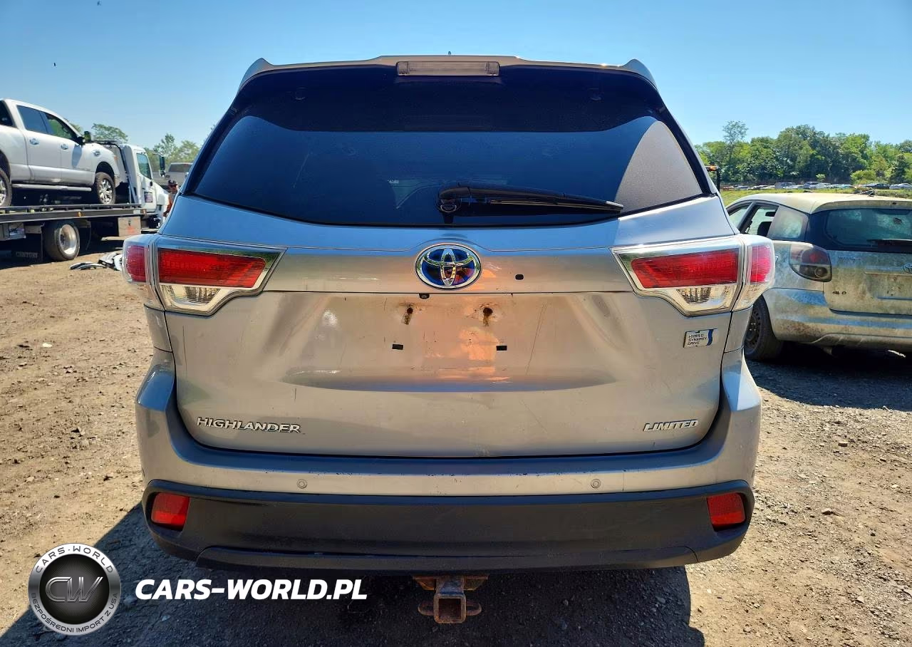 2015 Toyota Highlander Hybrid Limited Platinum VIN:5TDDCRFH0FS008146 - 6