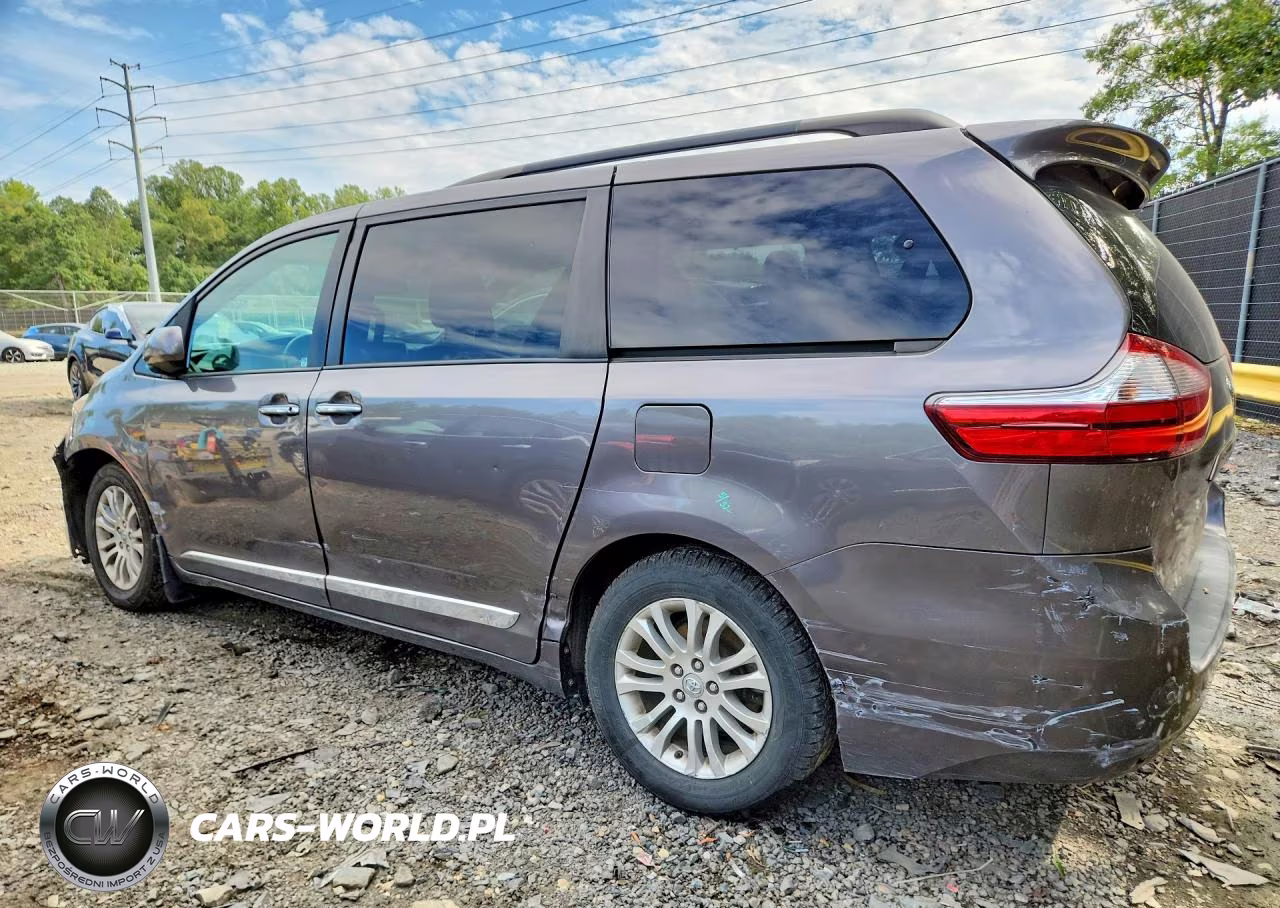 2017 Toyota Sienna Xle 8-Passenger VIN:5TDYZ3DCXHS792276 - 2
