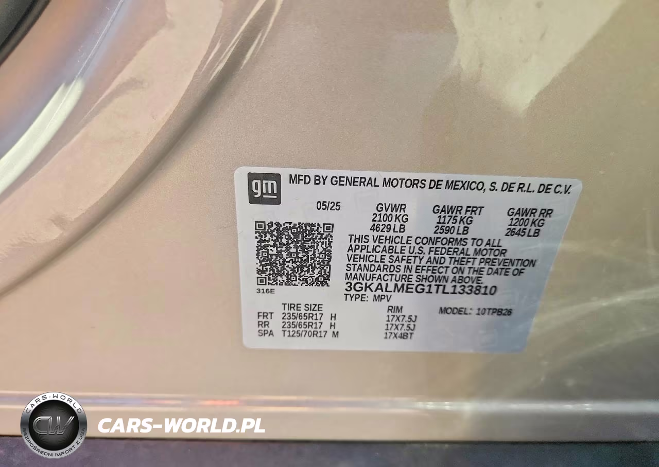 2026 GMC Terrain Elevation VIN:3GKALMEG1TL133810 - 13