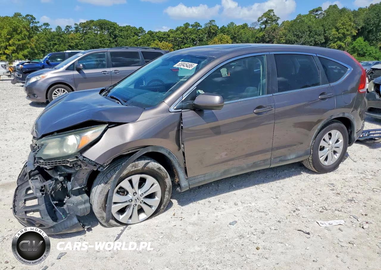 2013 Honda Cr-V Ex VIN:3CZRM3H58DG700308 - 1