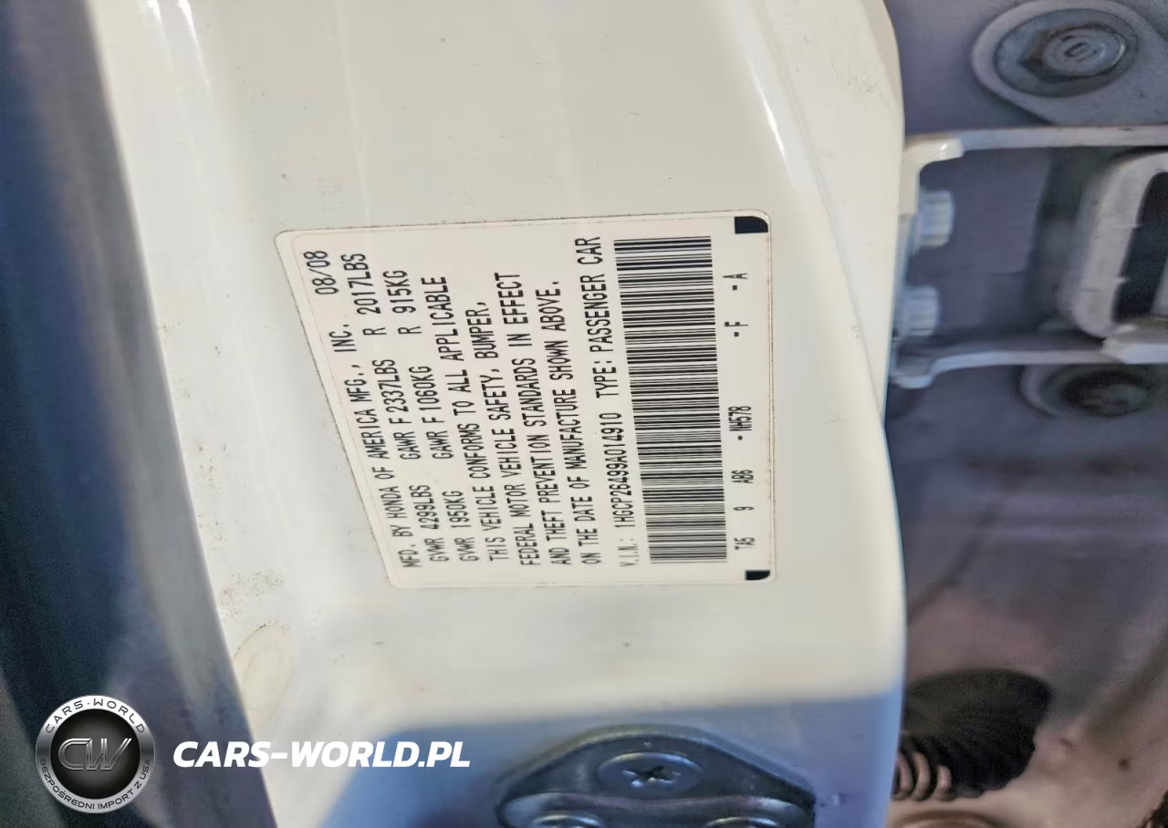 2009 Honda Accord Lxp VIN:1HGCP26499A014910 - 12