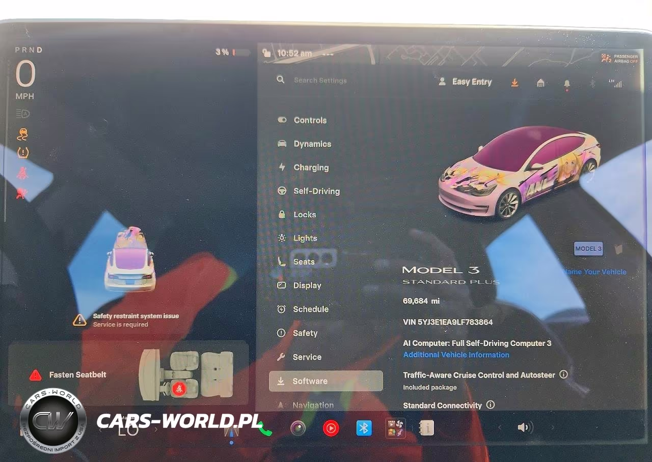 2020 Tesla Model 3 VIN:5YJ3E1EA9LF783864 - 9