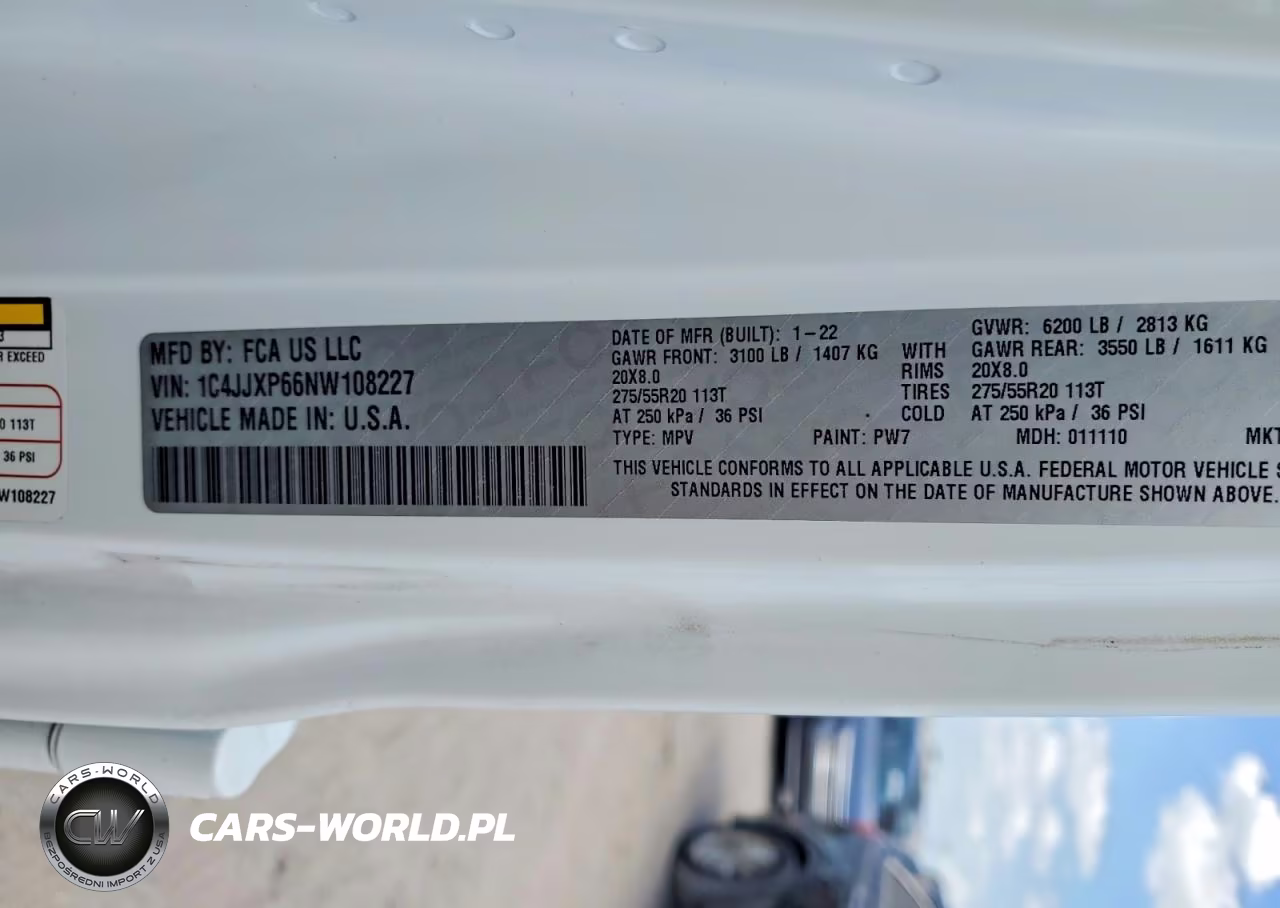 2022 Jeep Wrangler 4Xe Unlimited Sahara 4X4 VIN:1C4JJXP66NW108227 - 13