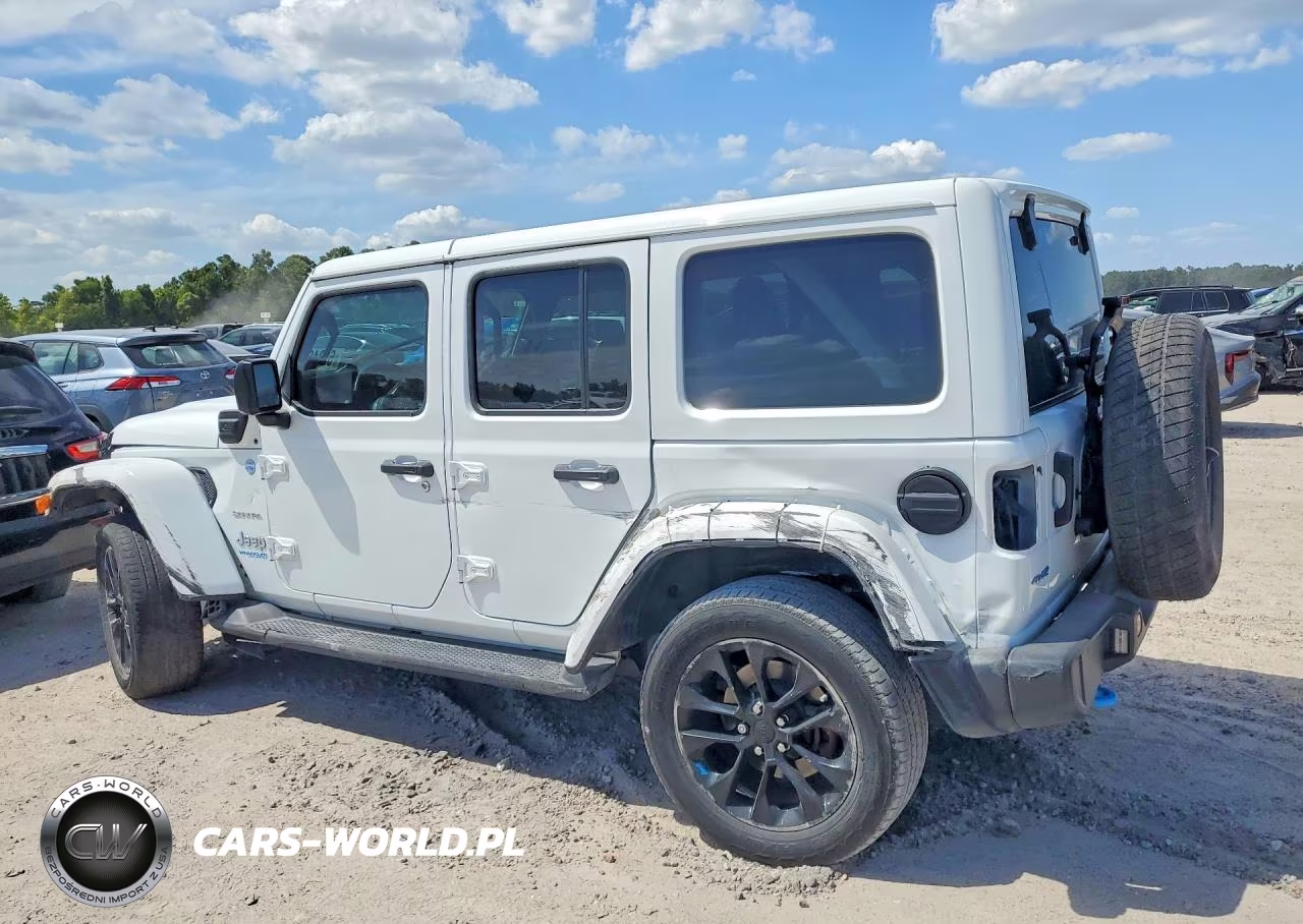 2022 Jeep Wrangler 4Xe Unlimited Sahara 4X4 VIN:1C4JJXP66NW108227 - 2