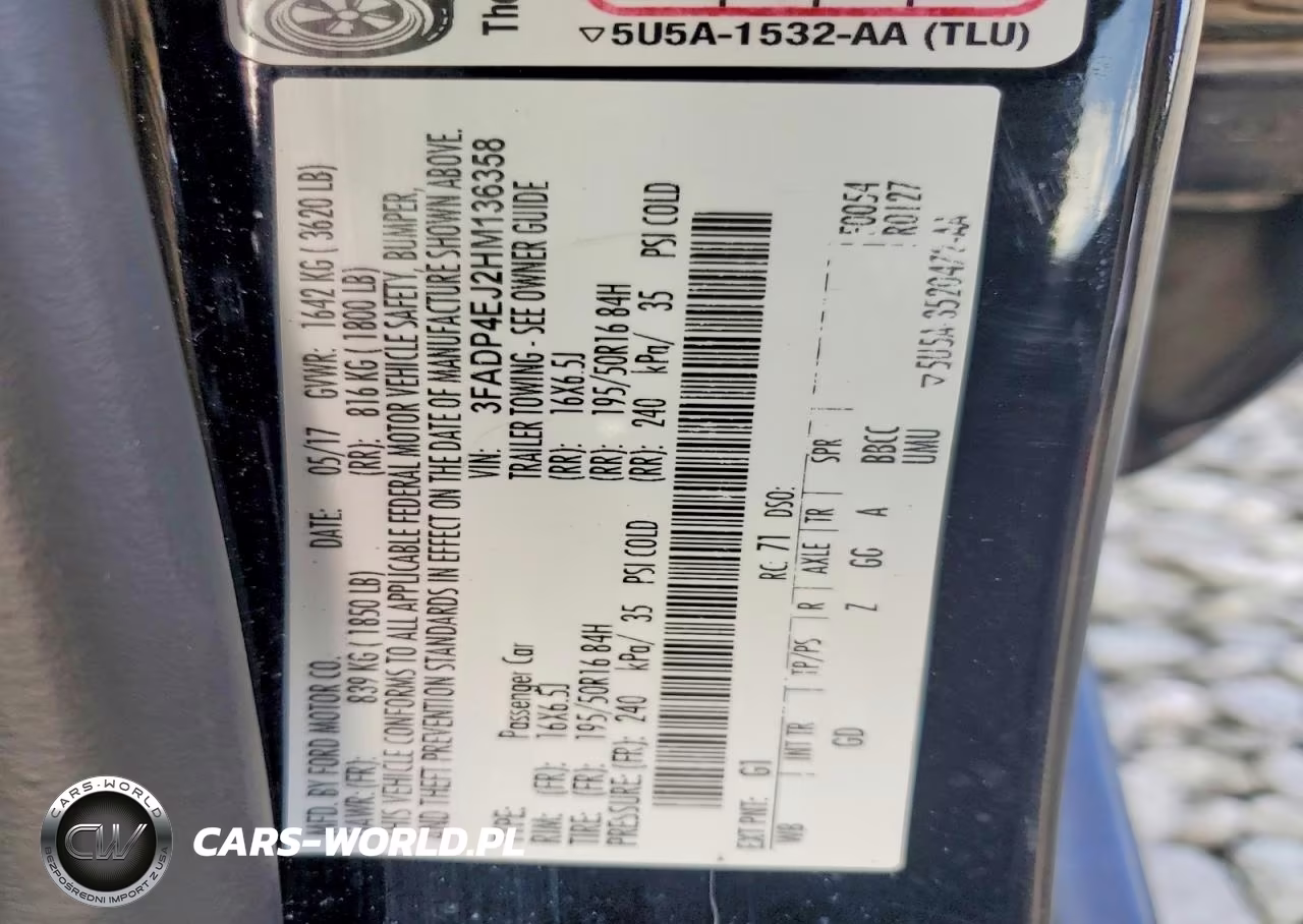 2017 Ford Fiesta Se VIN:3FADP4EJ2HM136358 - 12