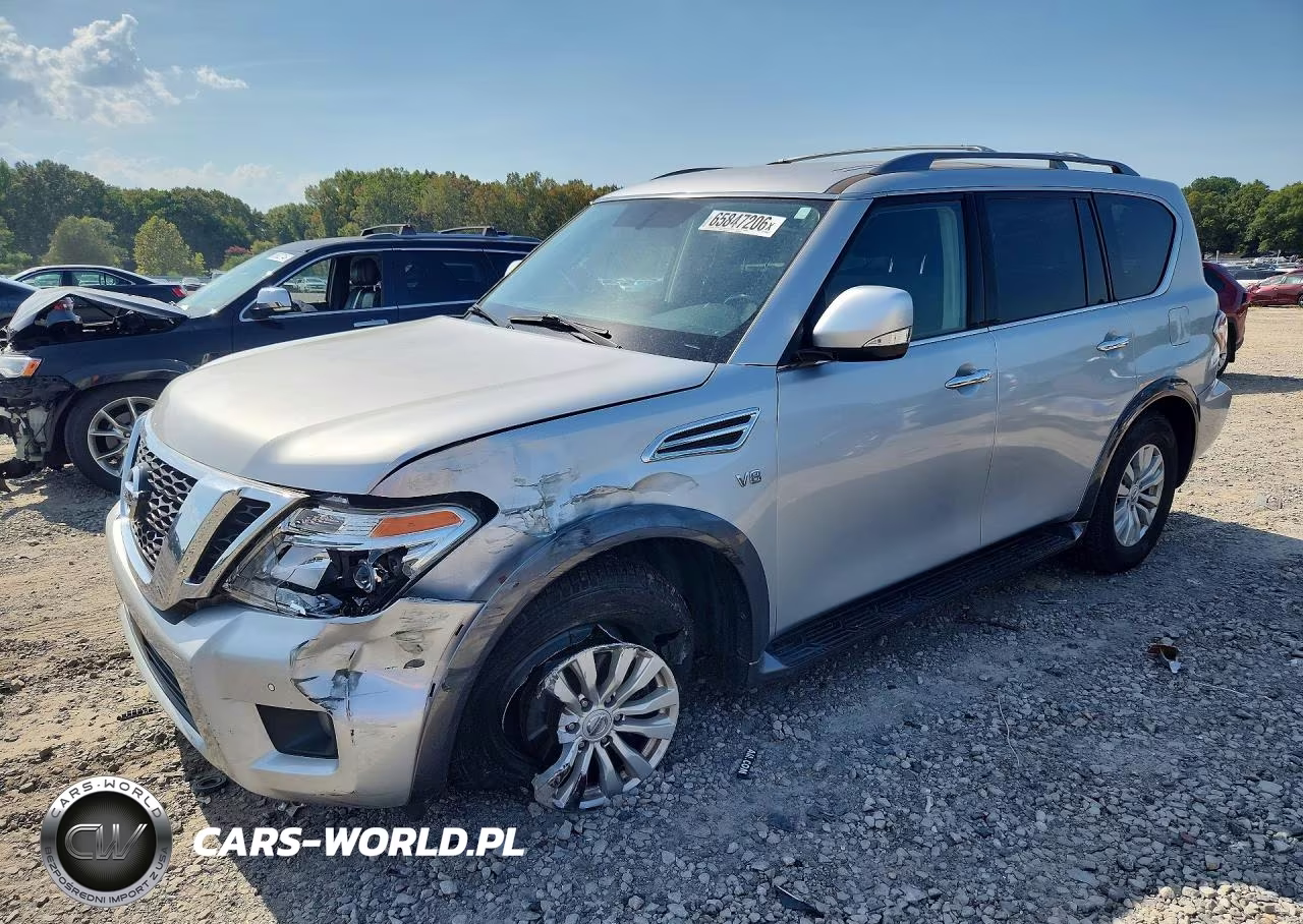 2018 Nissan Armada Sv VIN:JN8AY2ND1J9059225 - 1