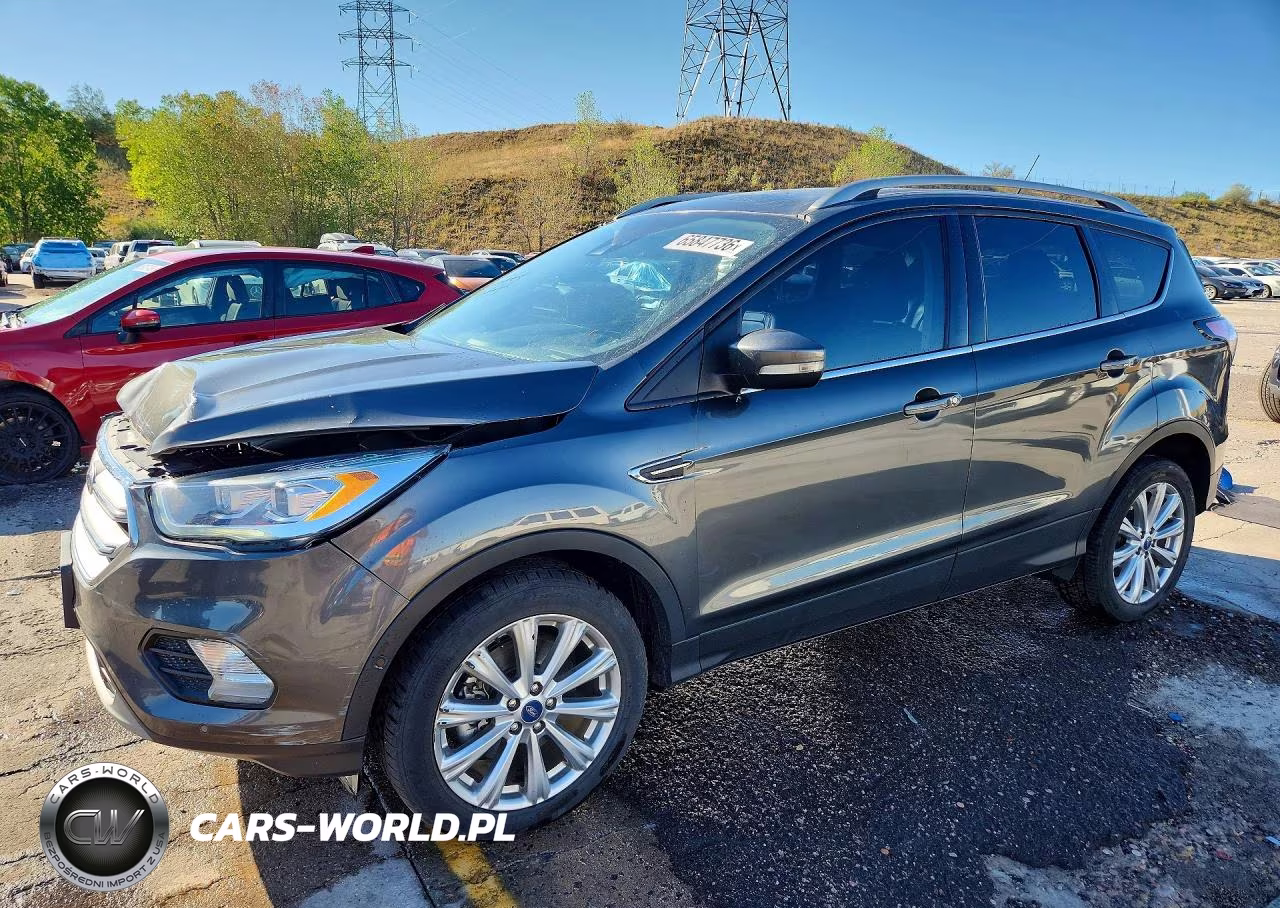 2018 Ford Escape Titanium VIN:1FMCU9J98JUC19118 - 1
