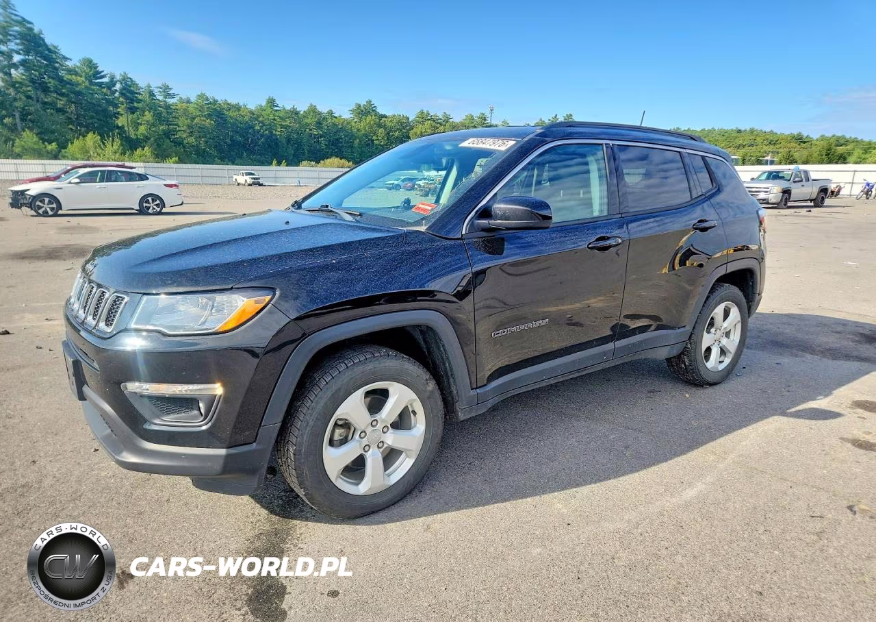 2019 Jeep Compass Latitude VIN:3C4NJDBB8KT600067 - 1
