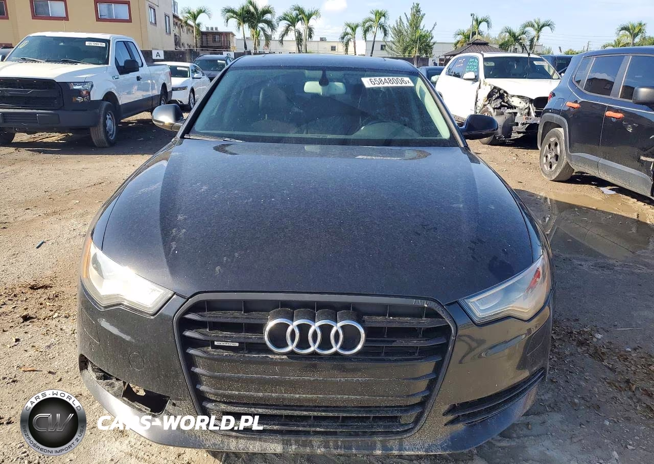 2012 Audi A6 VIN:WAUBGAFC6CN007499 - 5