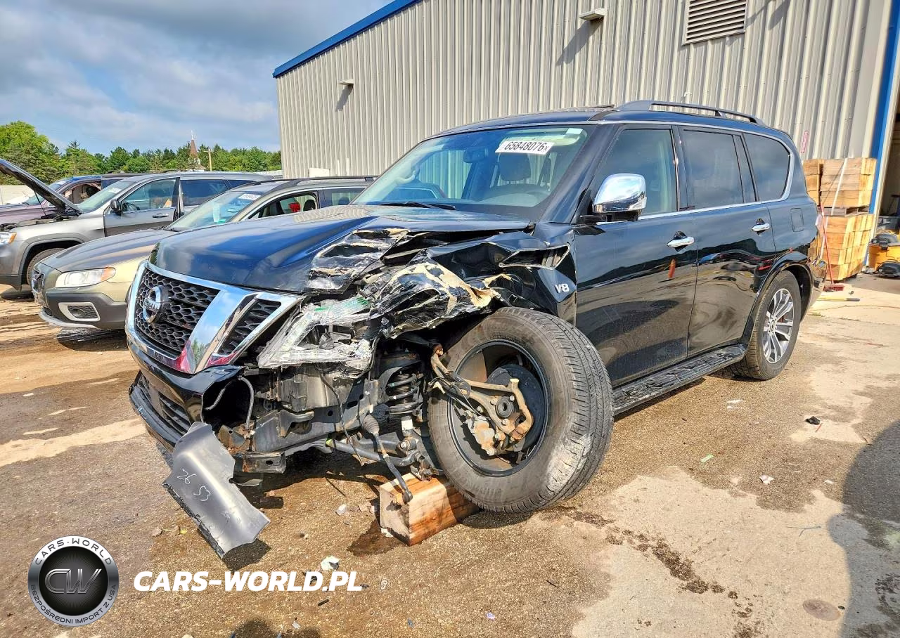 2019 Nissan Armada Sl VIN:JN8AY2ND4K9086257 - 1