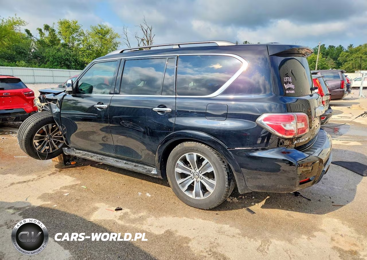 2019 Nissan Armada Sl VIN:JN8AY2ND4K9086257 - 2
