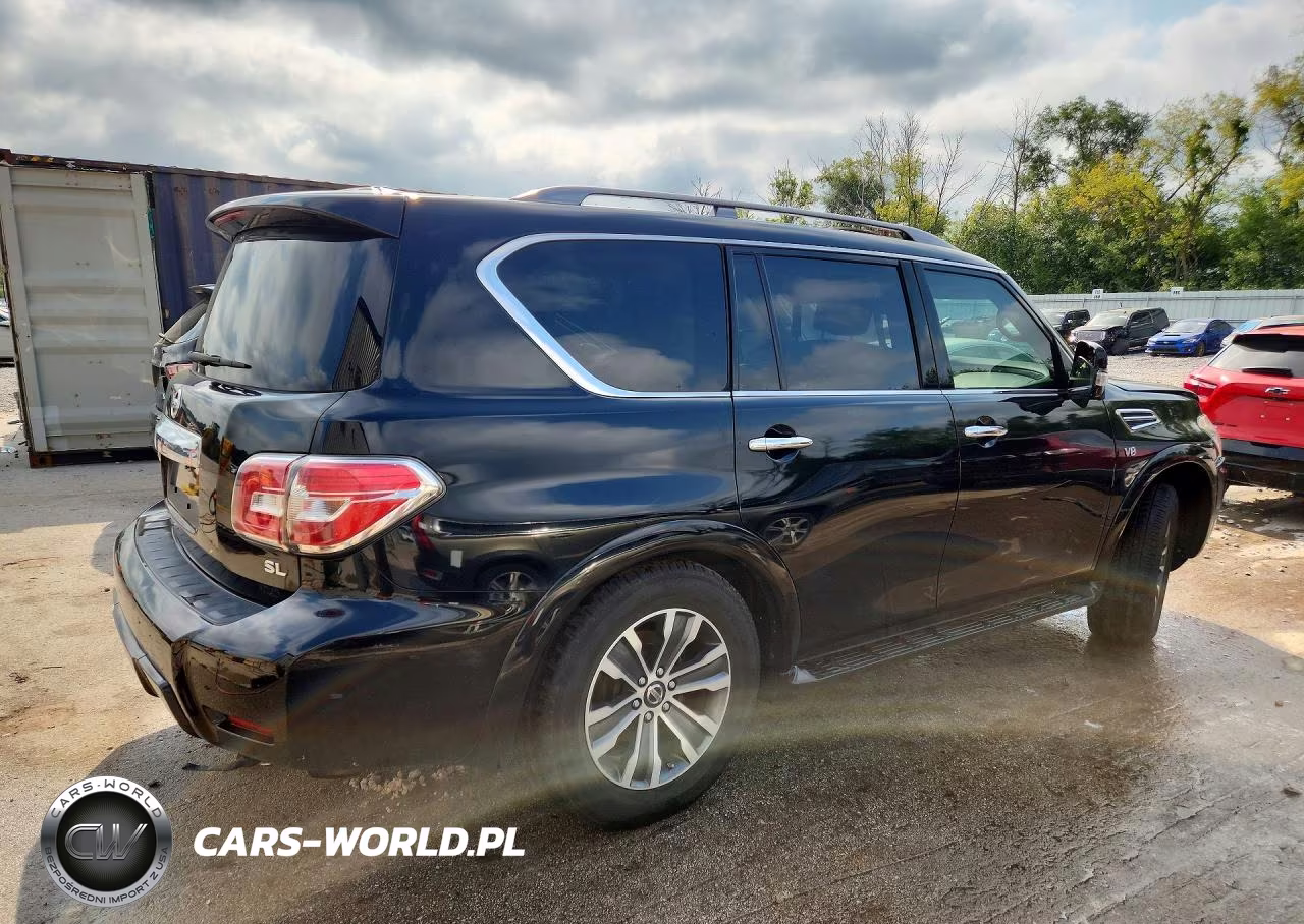 2019 Nissan Armada Sl VIN:JN8AY2ND4K9086257 - 3