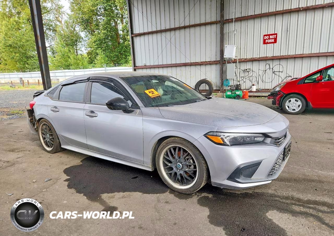 2022 Honda Civic Sport VIN:2HGFE2F5XNH561076 - 4