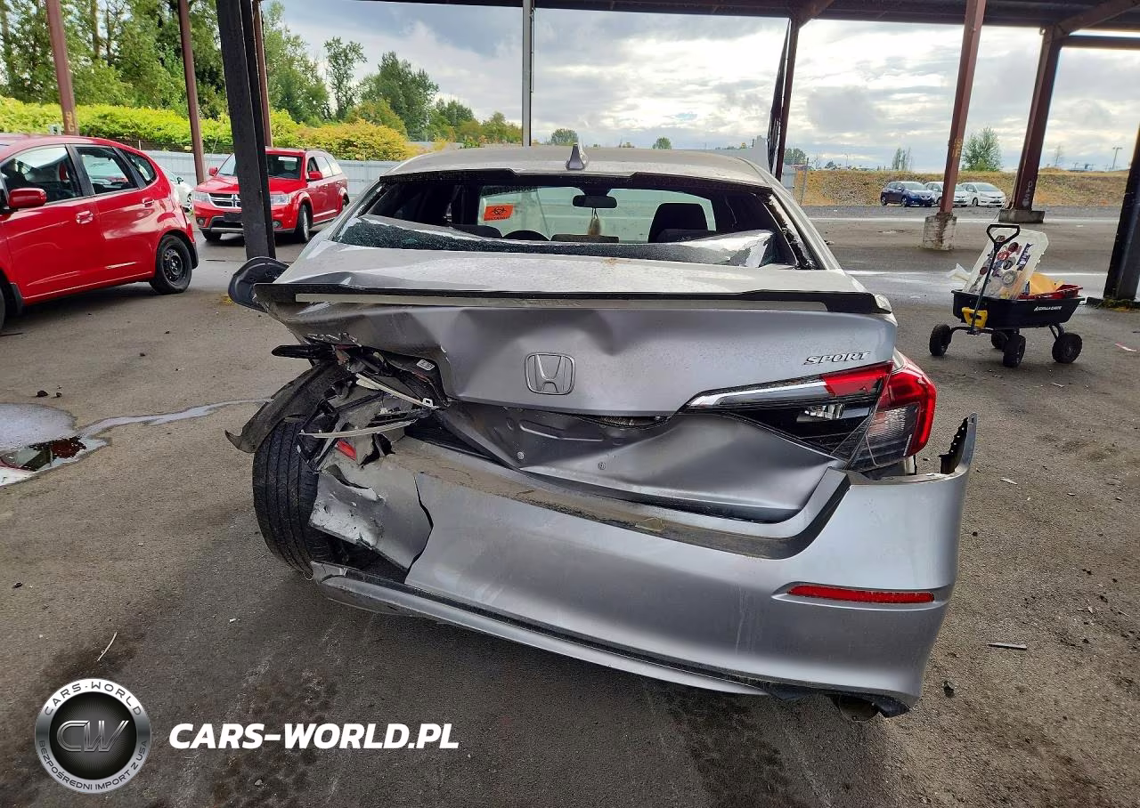 2022 Honda Civic Sport VIN:2HGFE2F5XNH561076 - 6