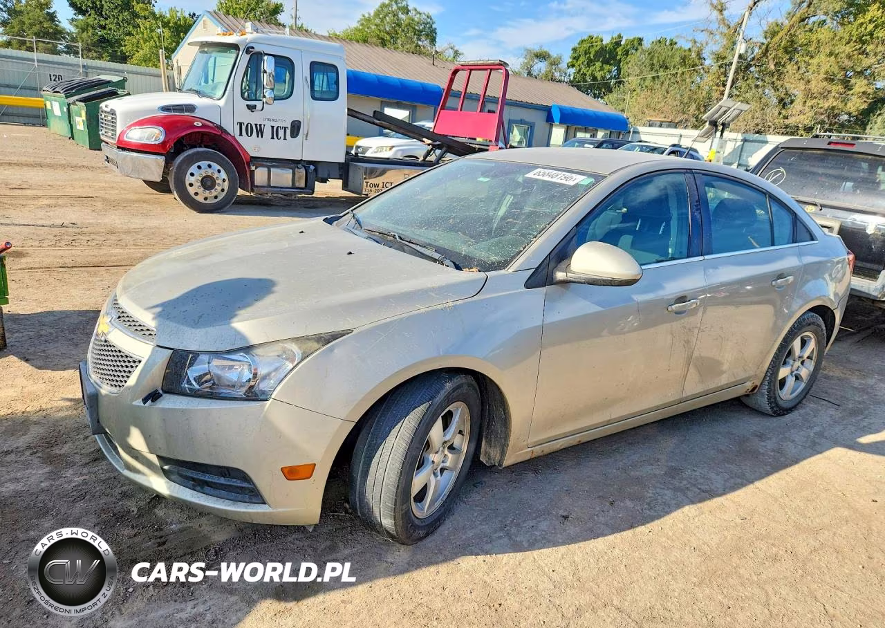 2014 Chevrolet Cruze Lt VIN:1G1PC5SB3E7320504 - 1