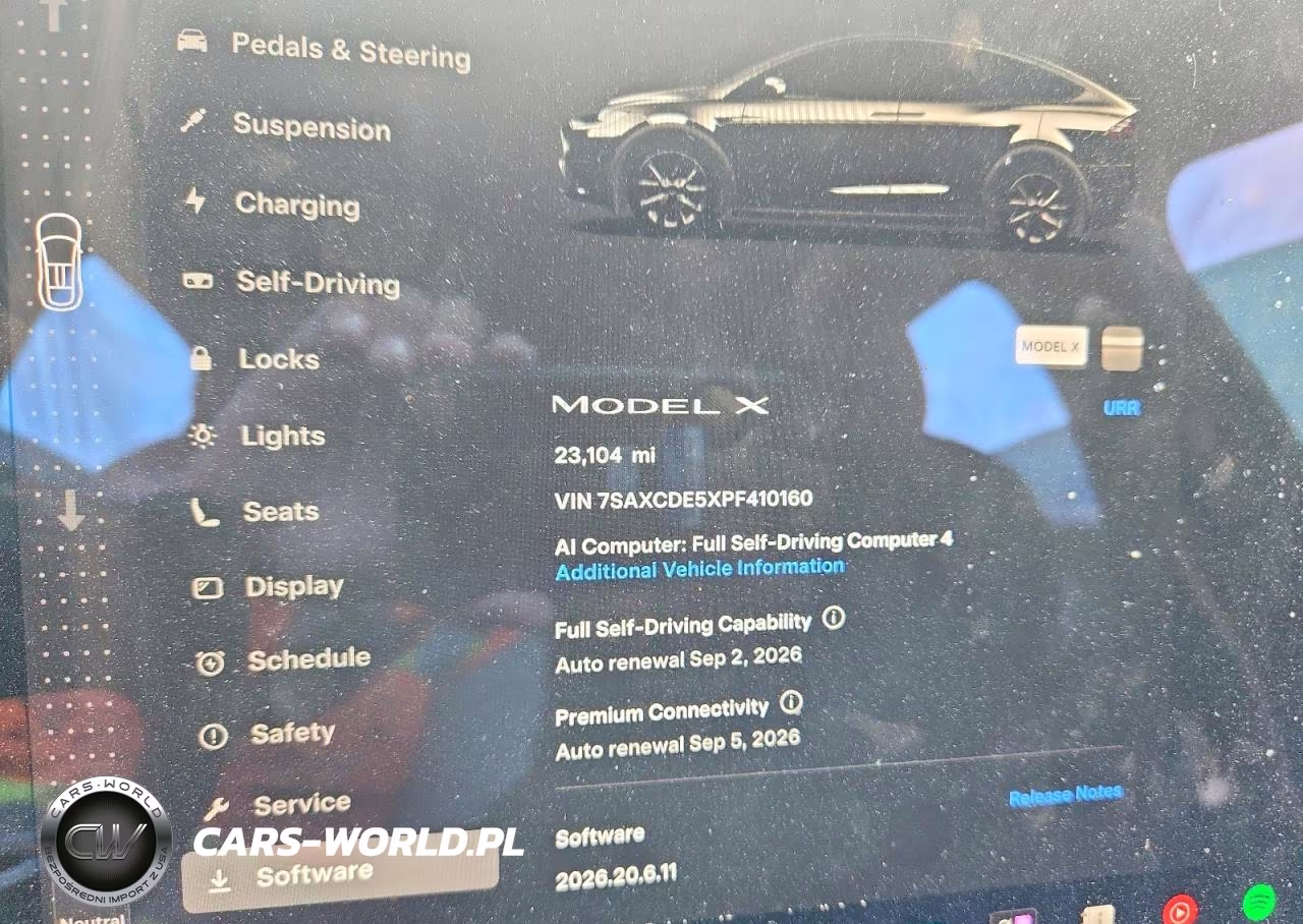 2023 Tesla Model X VIN:7SAXCDE5XPF410160 - 9