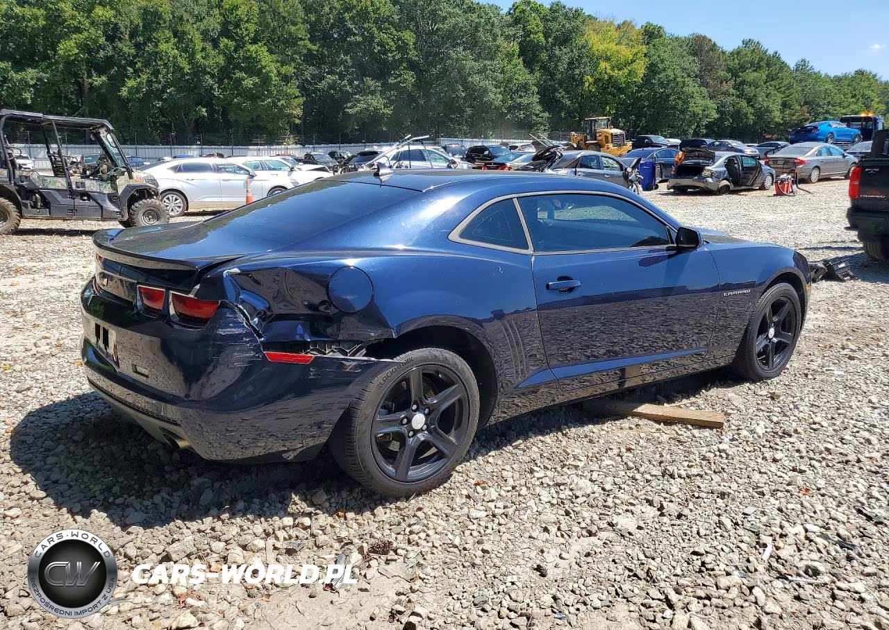 2012 Chevrolet Camaro Ls VIN:2G1FA1E38C9142292 - 3