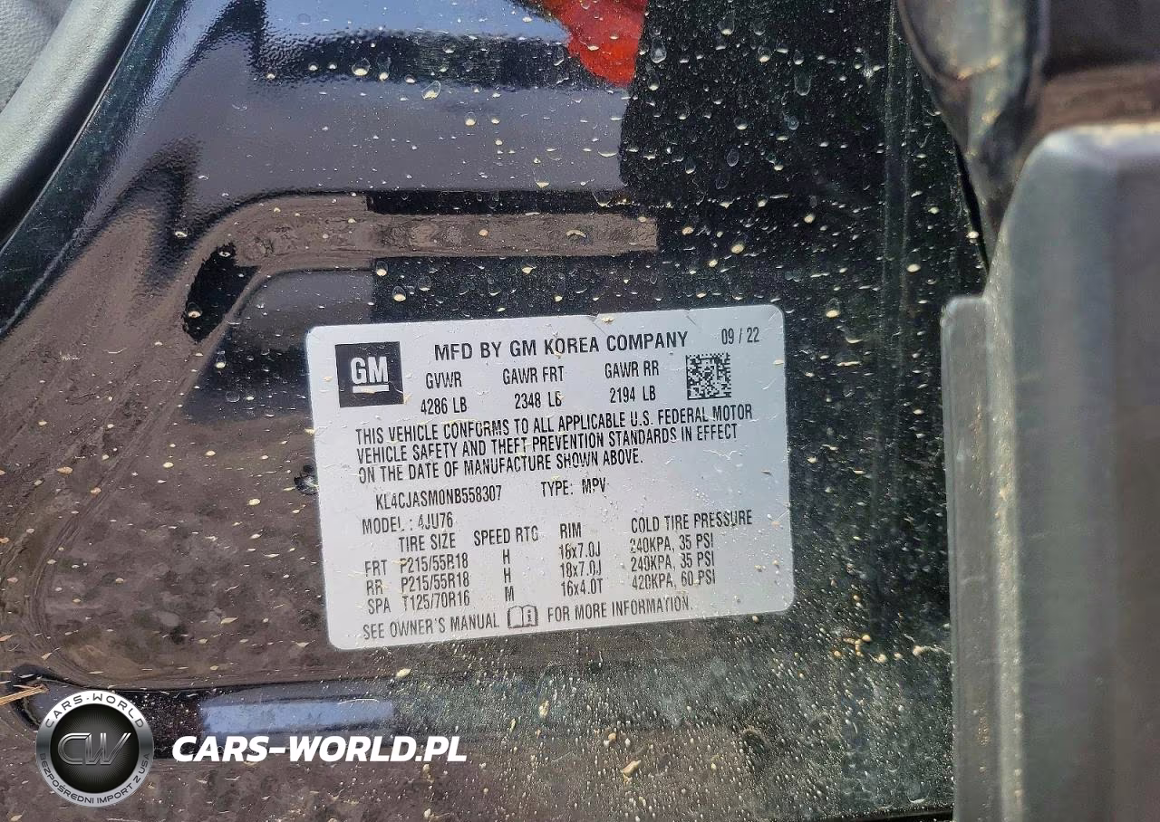 2022 Buick Encore Preferred VIN:KL4CJASM0NB558307 - 13