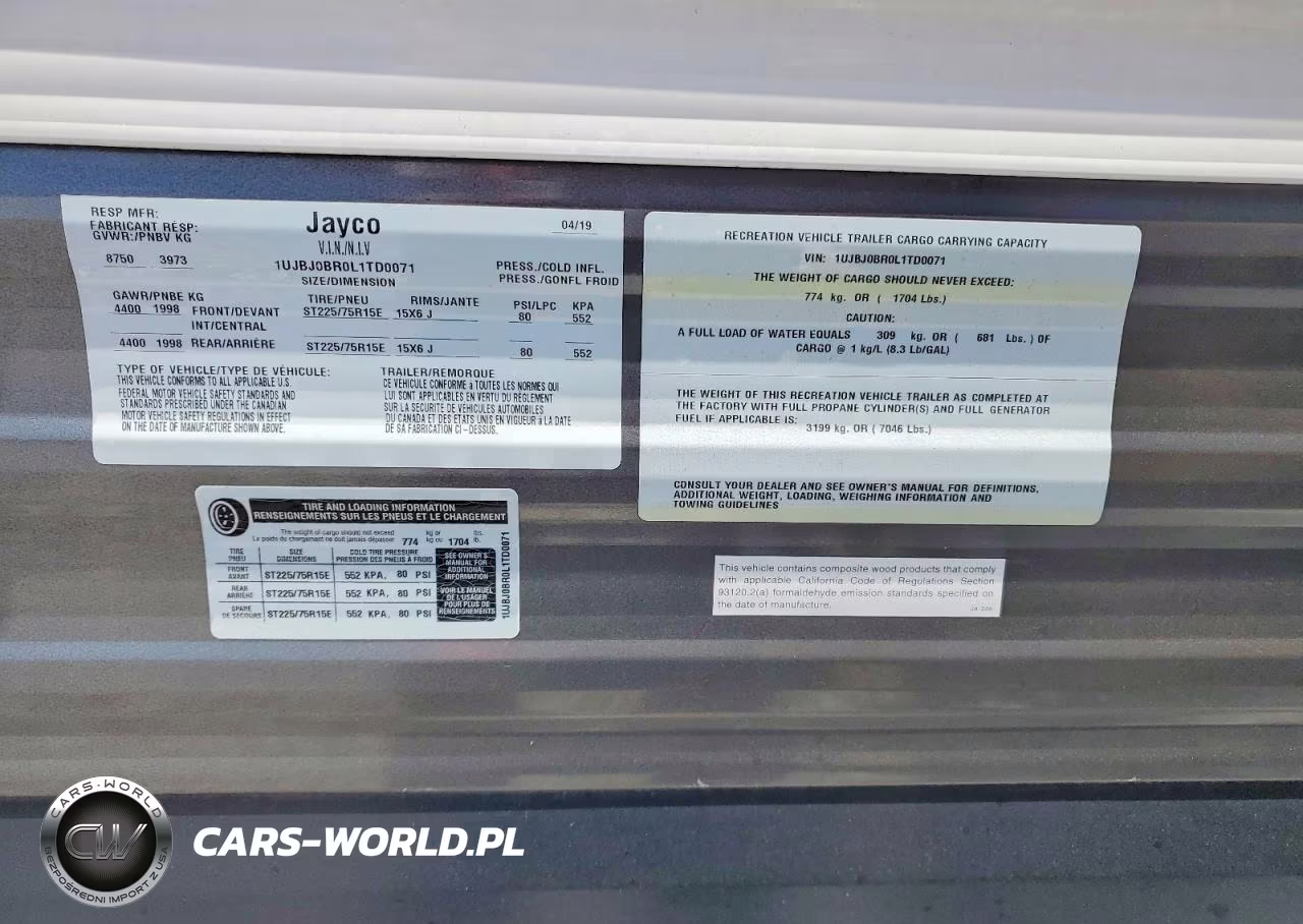 2020 Jayco Jay Recreational Vehicle (Rv) VIN:1UJBJ0BR0L1TD0071 - 10