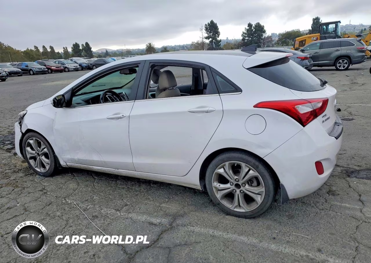 2013 Hyundai Elantra Gt Base VIN:KMHD35LE8DU127411 - 2