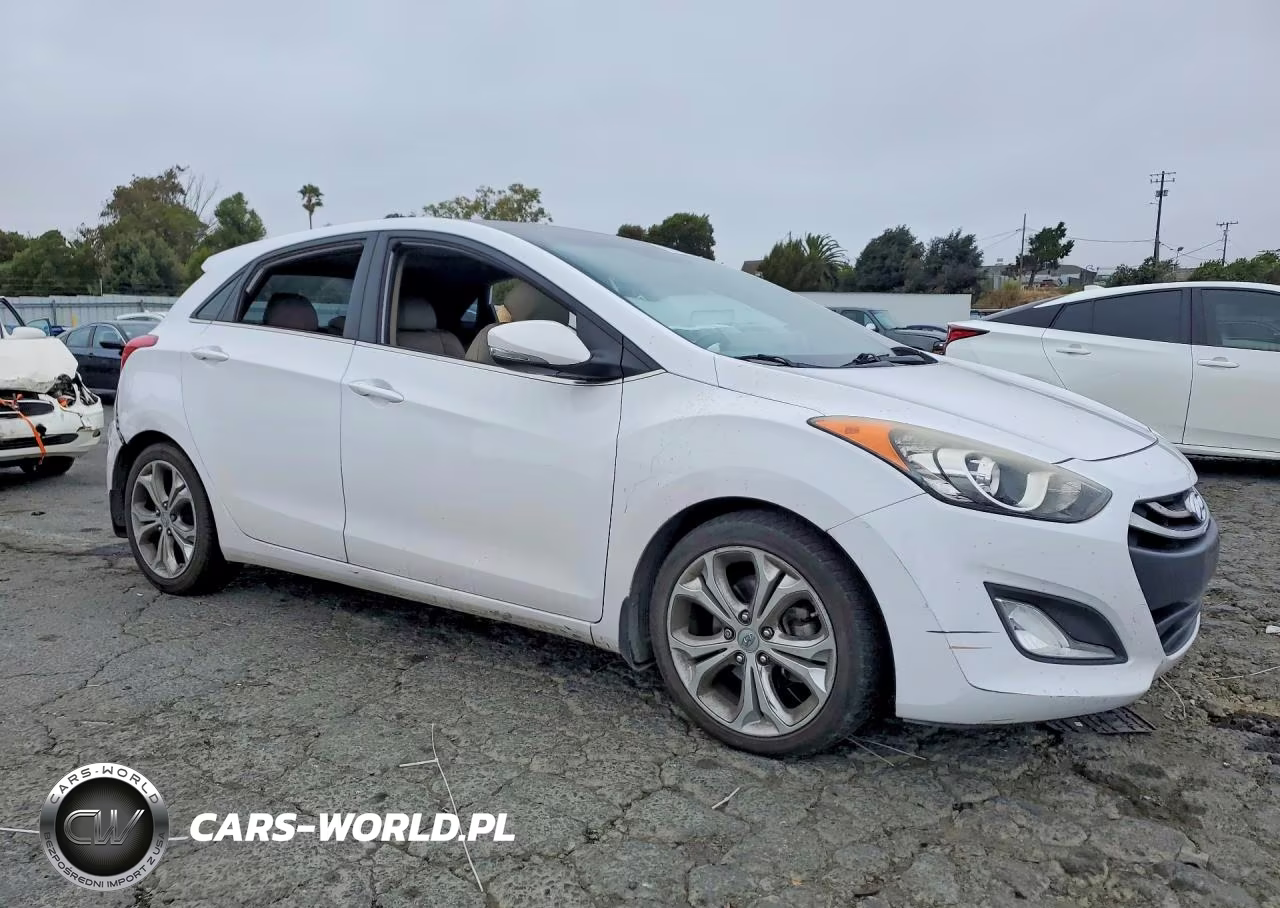 2013 Hyundai Elantra Gt Base VIN:KMHD35LE8DU127411 - 4