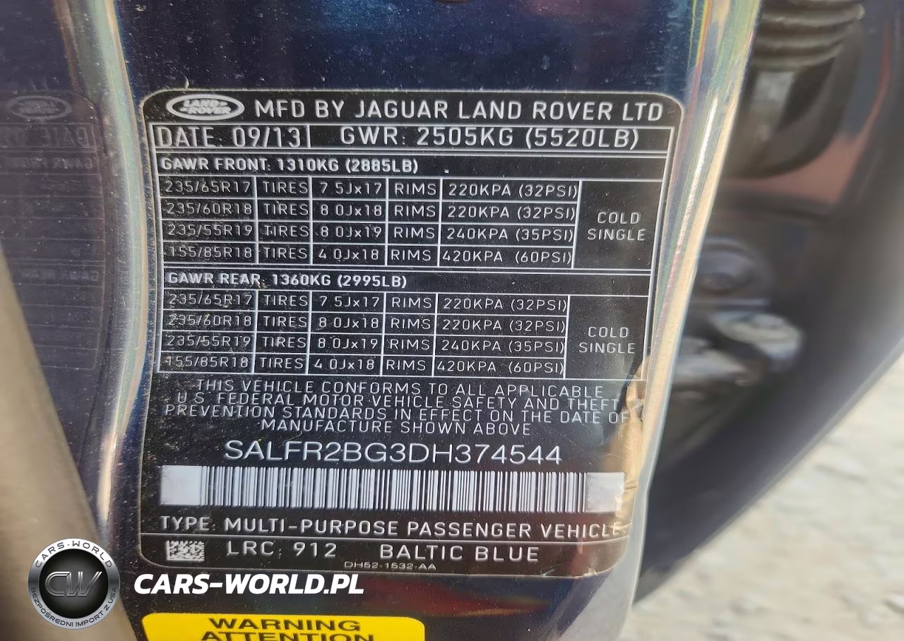 2013 Land Rover Lr2 Hse VIN:SALFR2BG3DH374544 - 14