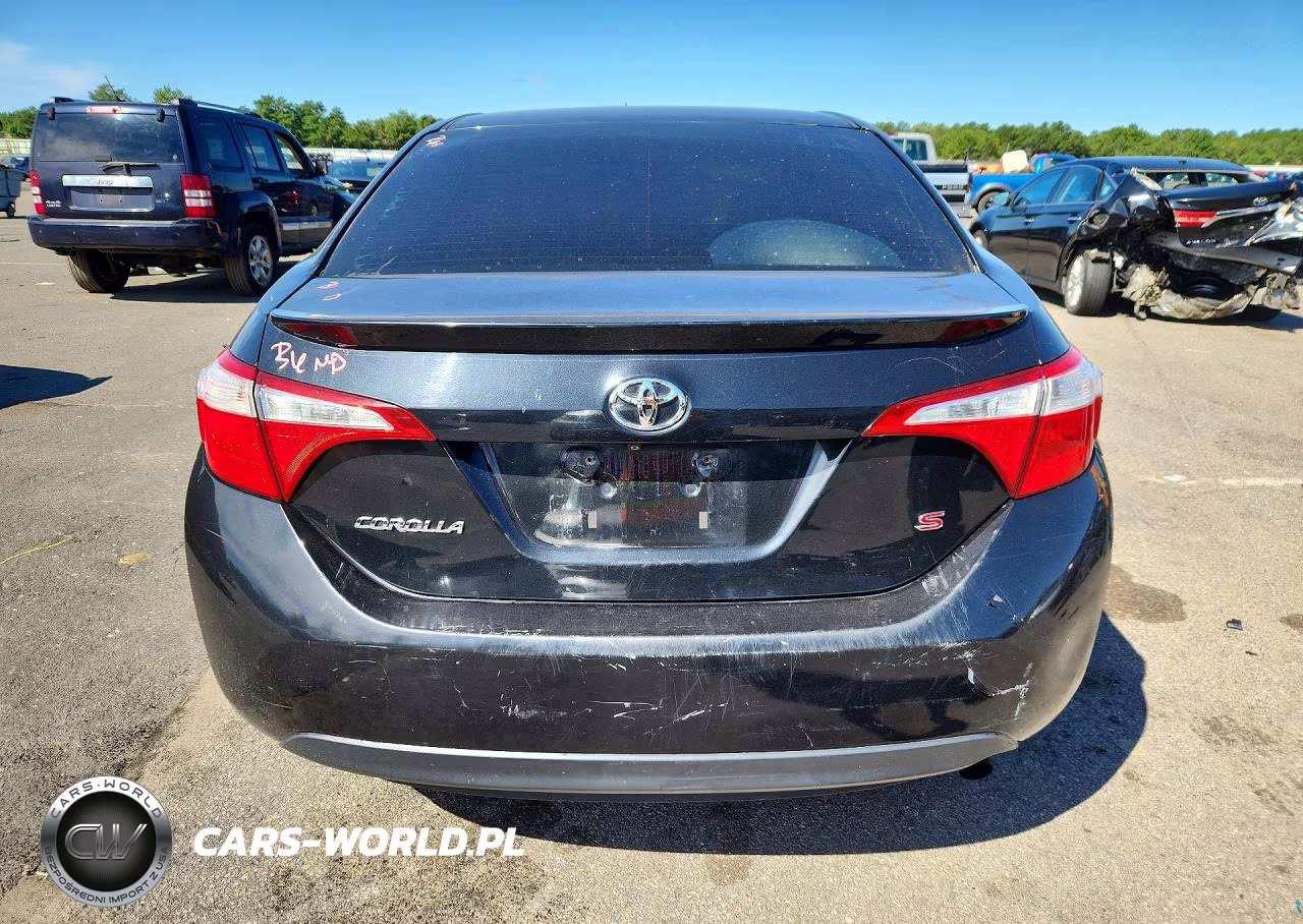 2015 Toyota Corolla S Plus VIN:2T1BURHE4FC250809 - 6