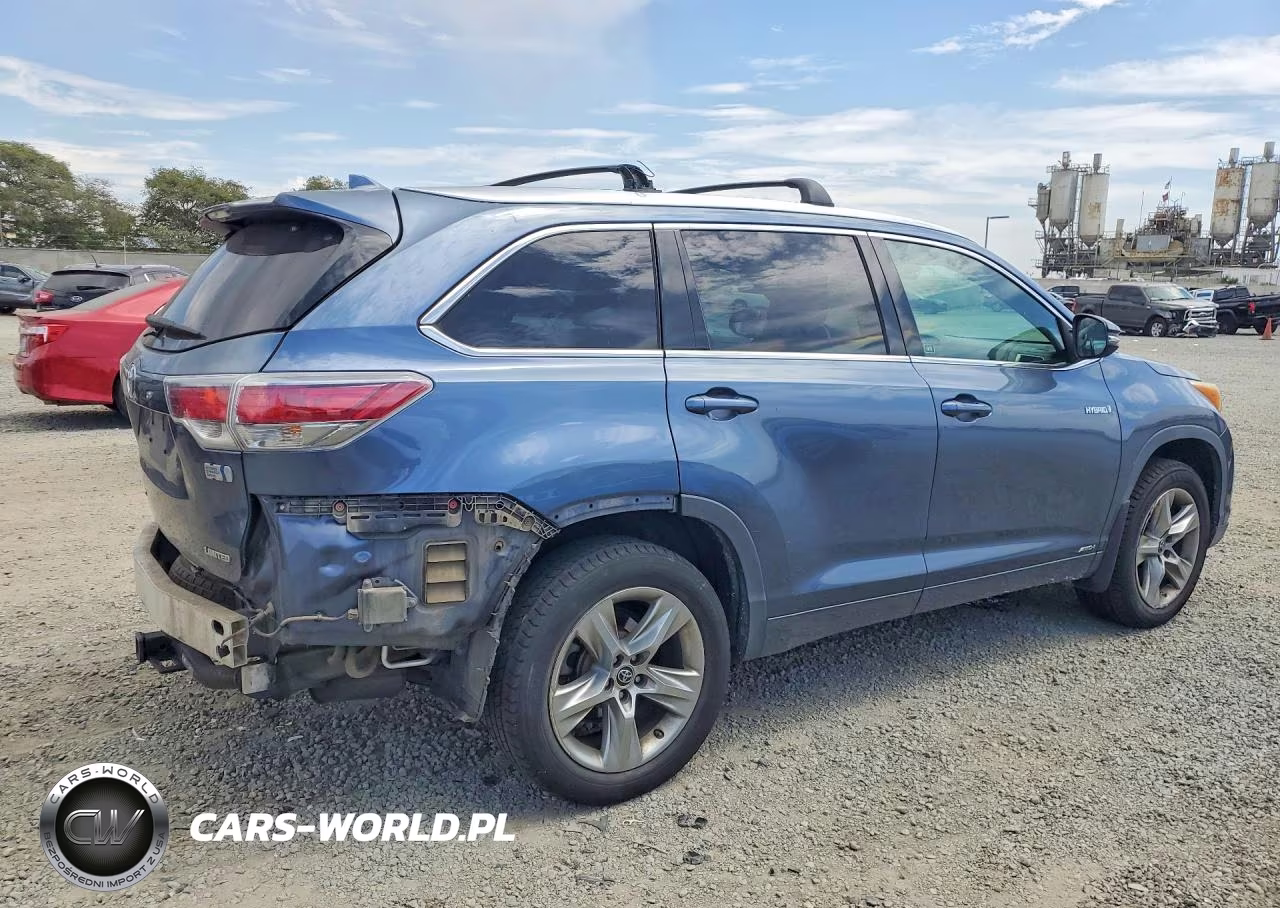 2016 Toyota Highlander Hybrid Limited VIN:5TDDCRFH9GS016599 - 3