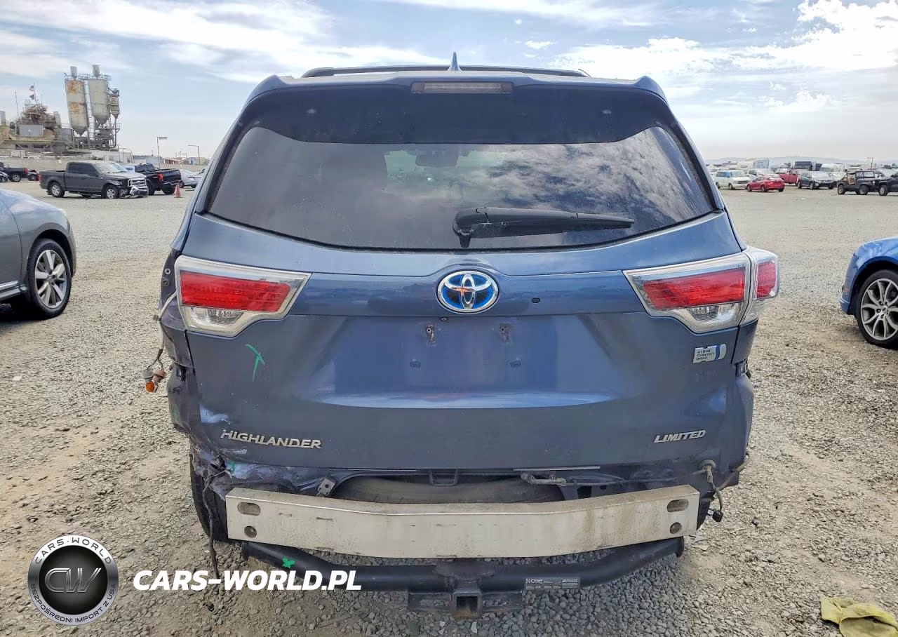 2016 Toyota Highlander Hybrid Limited VIN:5TDDCRFH9GS016599 - 6