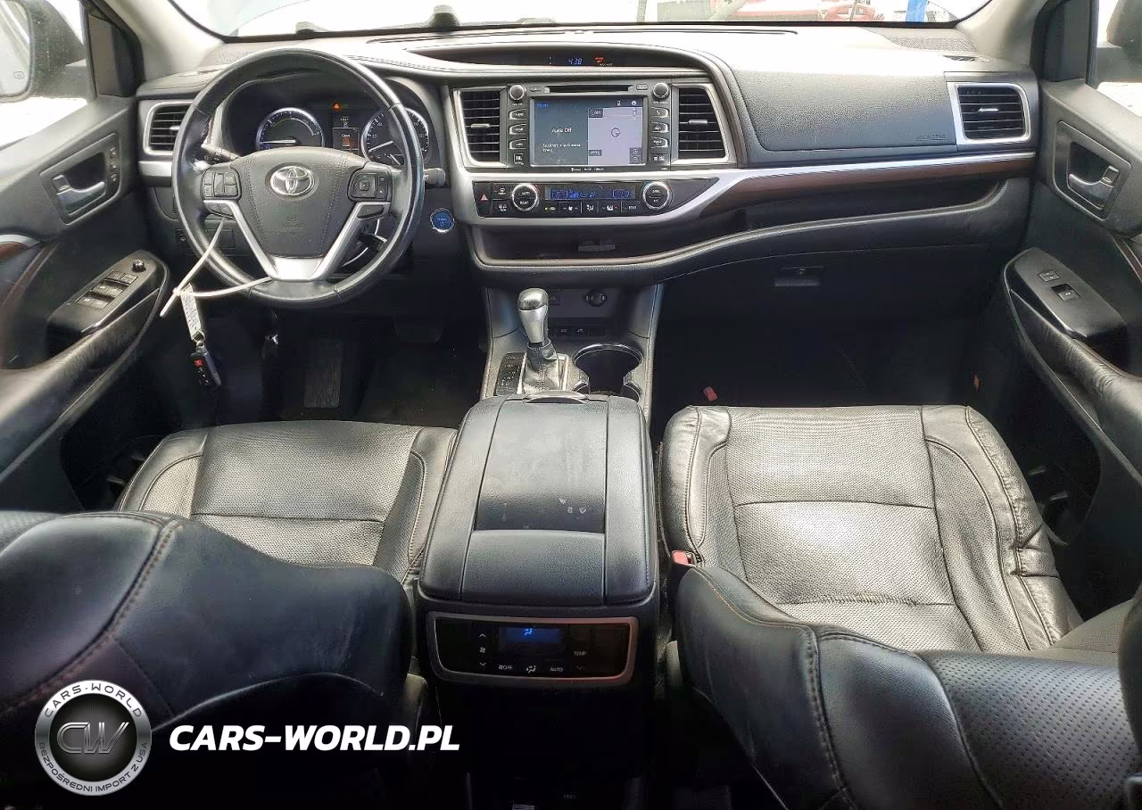 2016 Toyota Highlander Hybrid Limited VIN:5TDDCRFH9GS016599 - 8