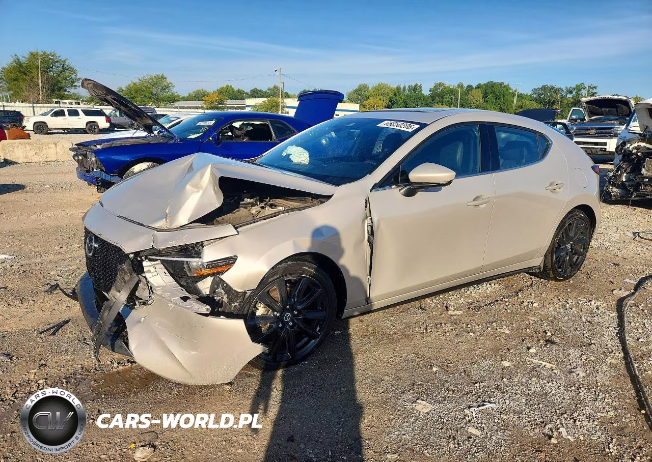 2022 Mazda 3 Premium VIN:JM1BPBML7N1512585 - 1