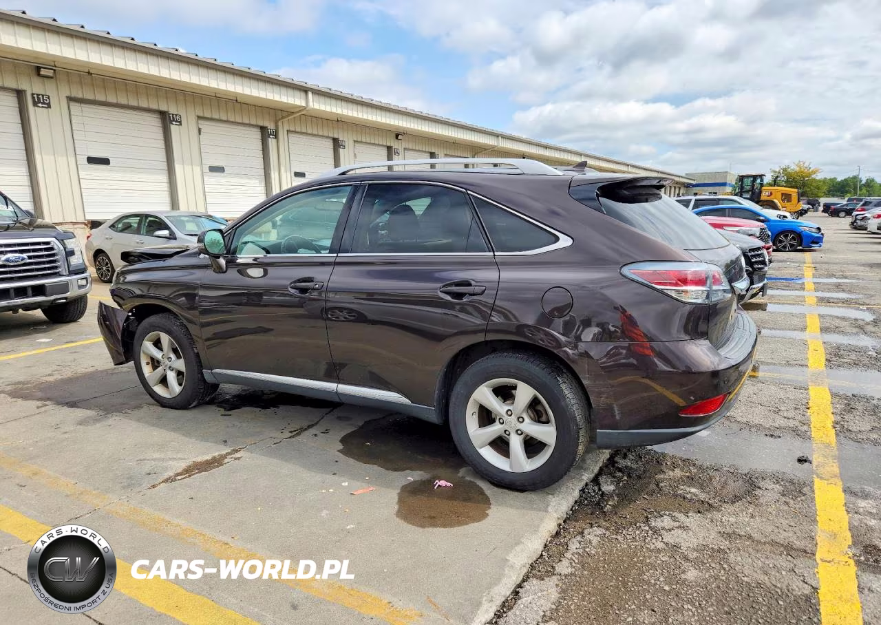 2013 Lexus Rx 350 Base VIN:2T2BK1BA5DC178279 - 2